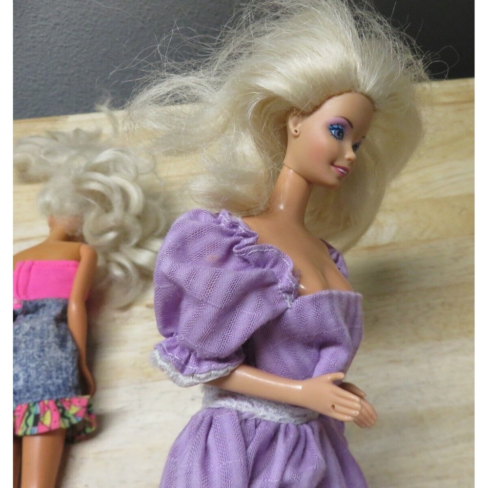 Lot of 3 1966 Mattel Barbie Doll Vintage Blonde Hair Blue Eye Made In Malaysia - Picture 9 of 16
